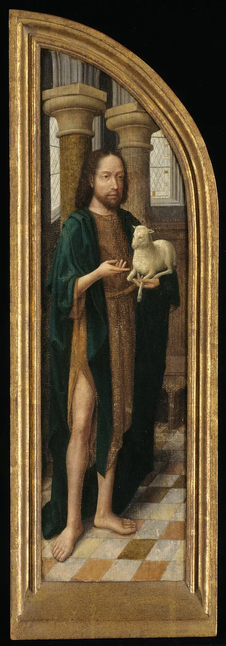 Saint John the Baptist by Master of the Morrison Triptych