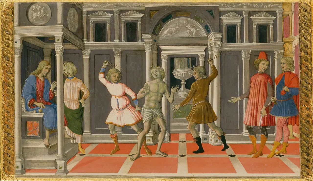 The Dream of Saint Jerome by Matteo di Giovanni