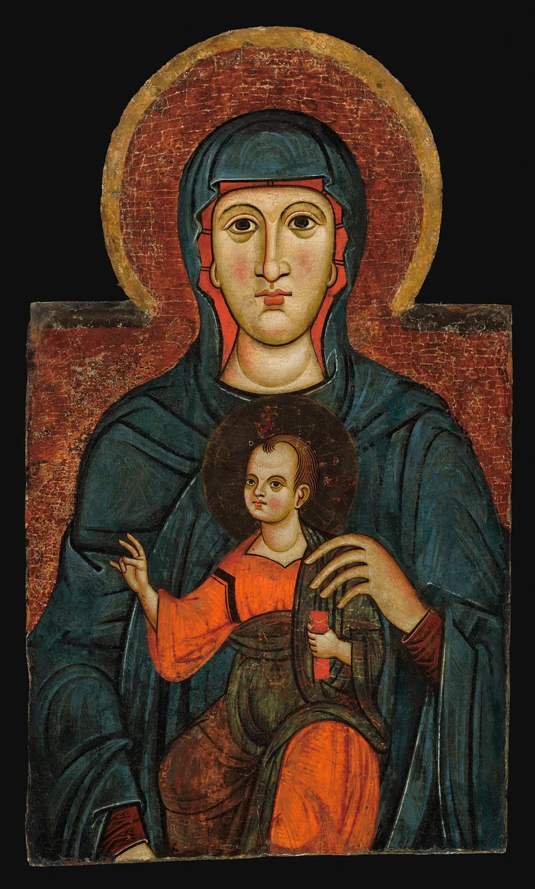 Virgin and Child by Tuscan