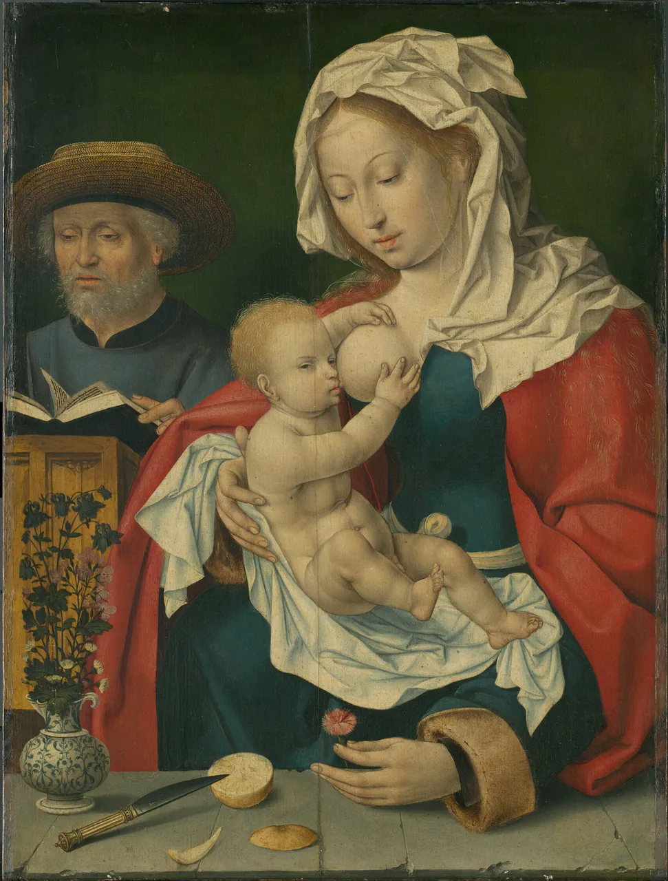 Holy Family by Workshop of Joos van Cleve