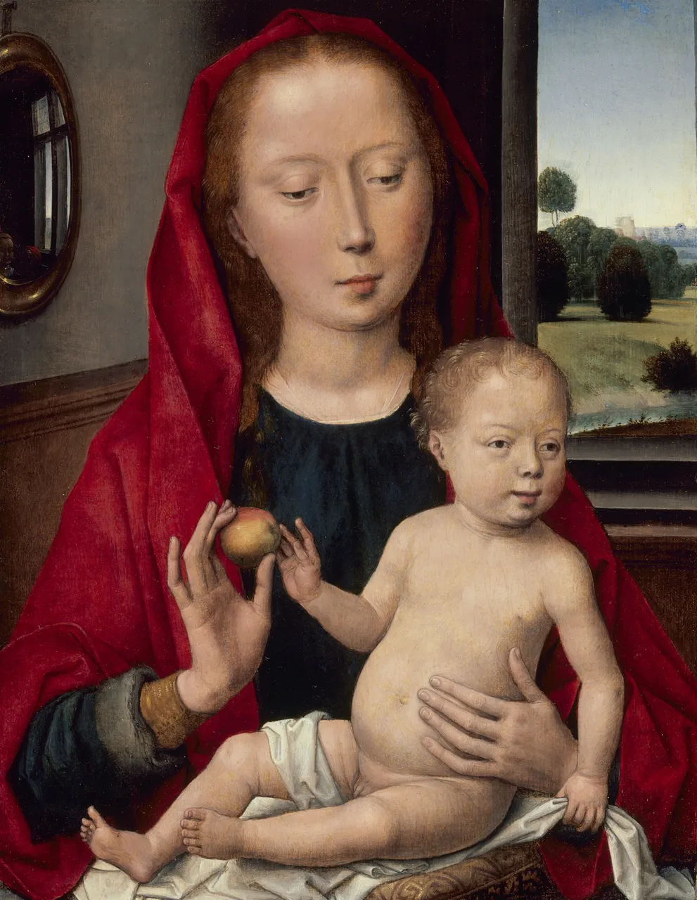 Virgin and Child by Hans Memling