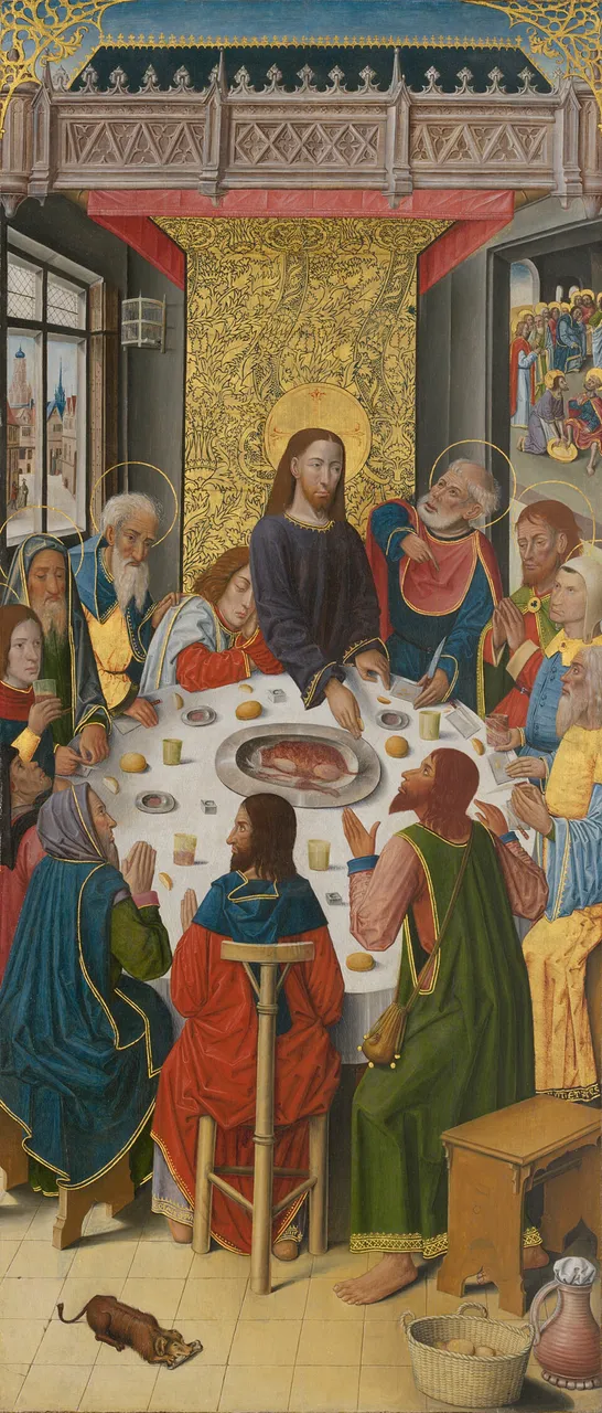 Panels from the High Altar of the Charterhouse of Saint-Honoré, Thuison-les-Abbeville: The Last Supper by French