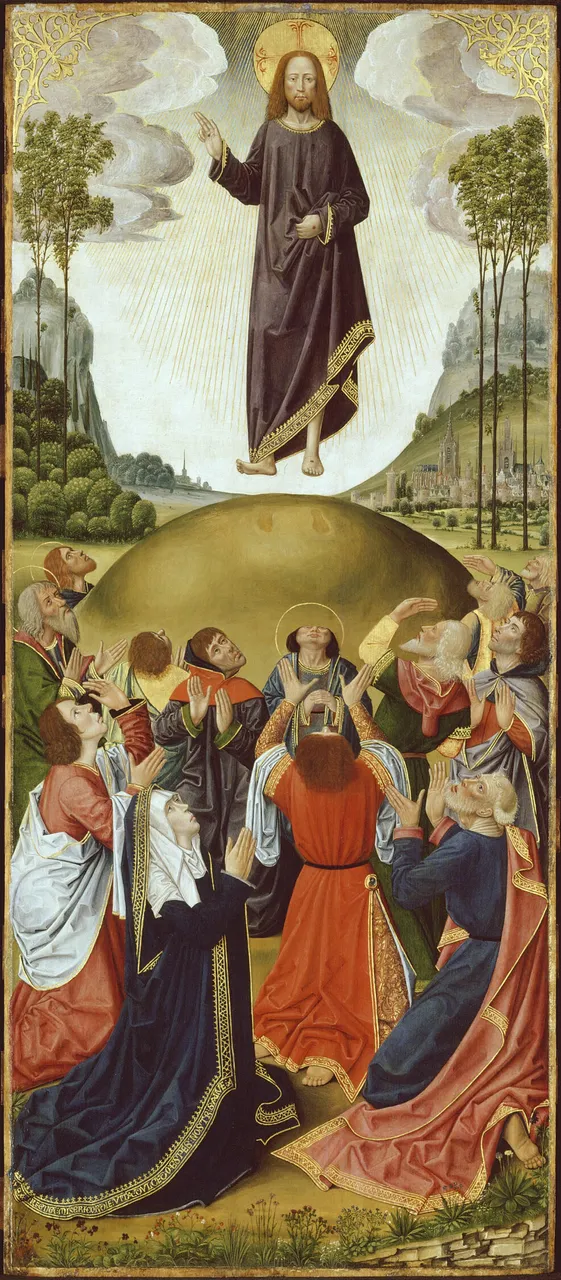 Panels from the High Altar of the Charterhouse of Saint-Honoré, Thuison-les-Abbeville: The Ascension by French