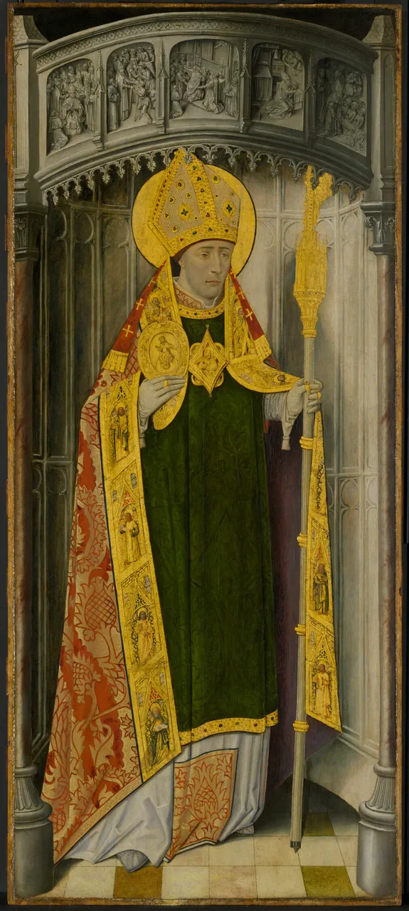 Panels from the High Altar of the Charterhouse of Saint-Honoré, Thuison-les-Abbeville: Saint Honoré by French