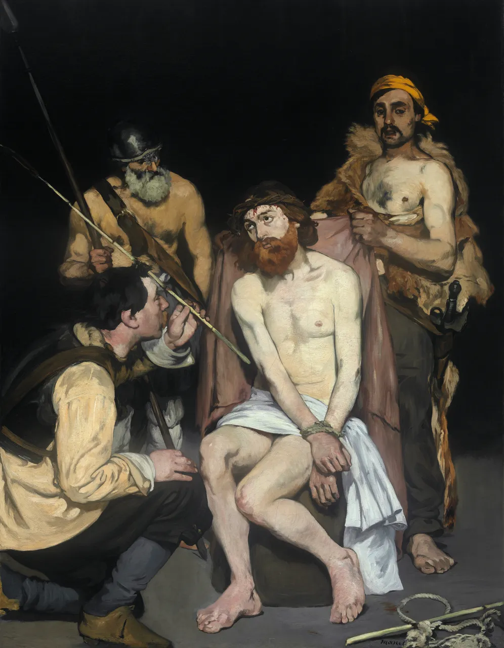 Jesus Mocked by the Soldiers by Édouard Manet - Art Institute of Chicago