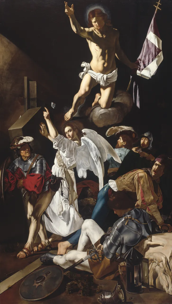 The Resurrection by Cecco del Caravaggio - Art Institute of Chicago