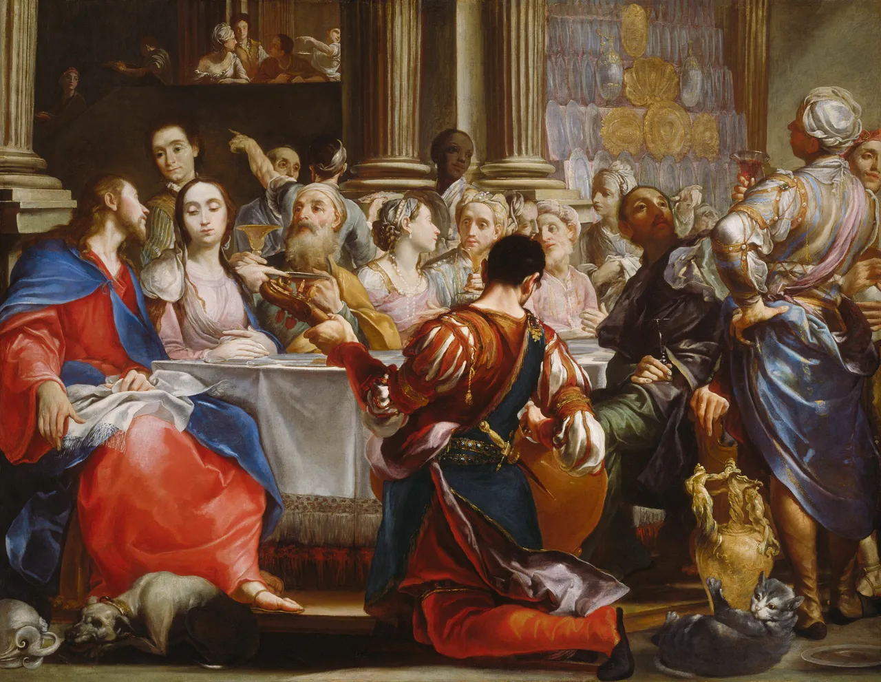 The Wedding at Cana by Giuseppe Maria Crespi - Art Institute of Chicago