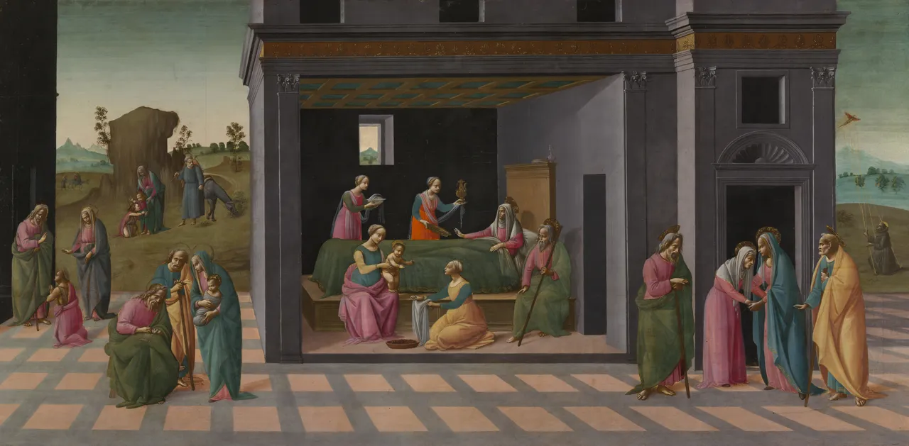 Scenes from the Life of Saint John the Baptist by Bartolomeo di Giovanni - Art Institute of Chicago