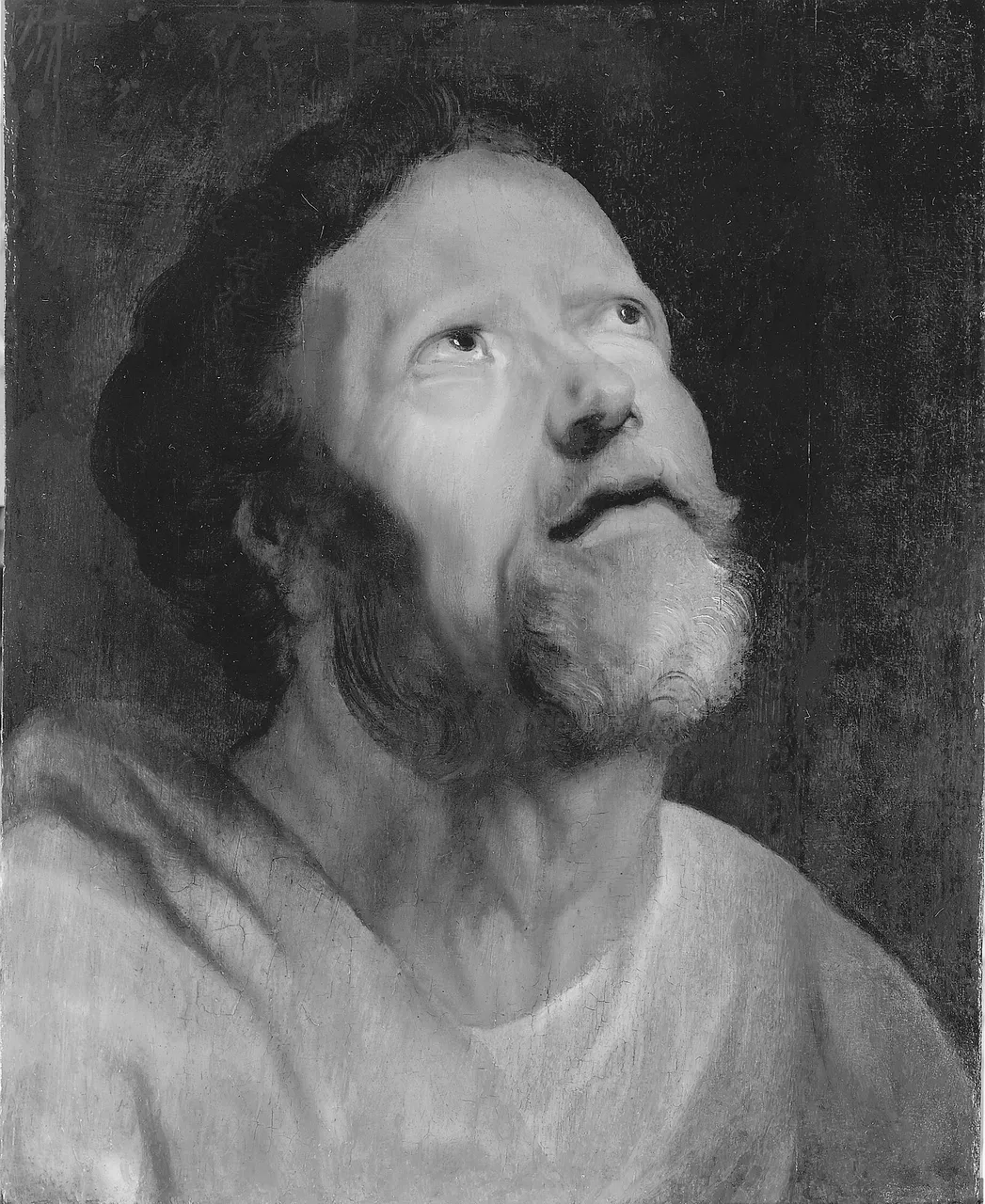 Head of an Apostle by Follower of Jacob Jordaens