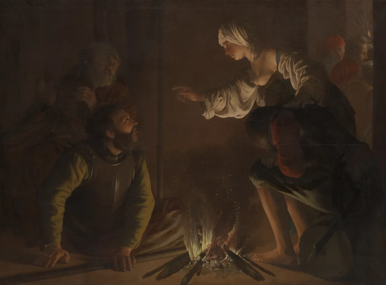 The Denial of Saint Peter by Hendrick Terbrugghen