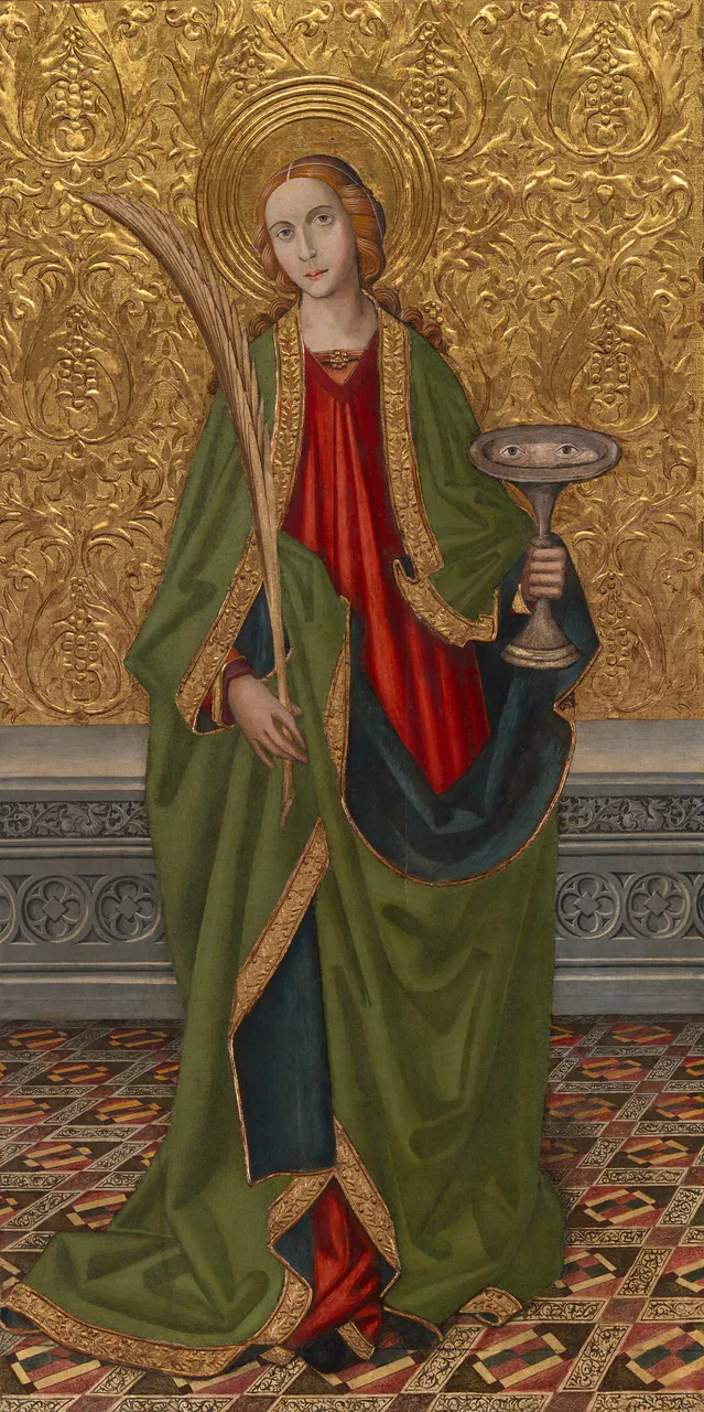 Saint Lucy by Vergós Workshop