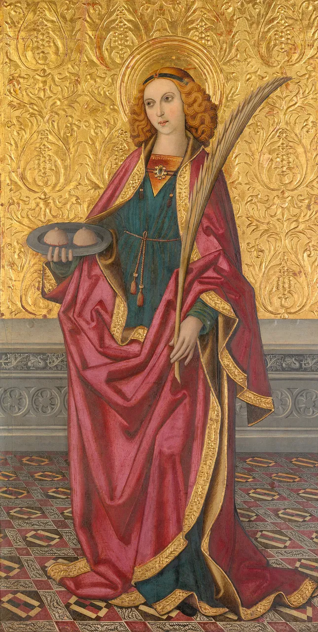 Saint Agatha by Vergós Workshop