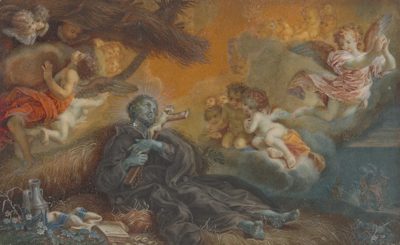 The Death of St. Francis Xavier by Veronica Stern
