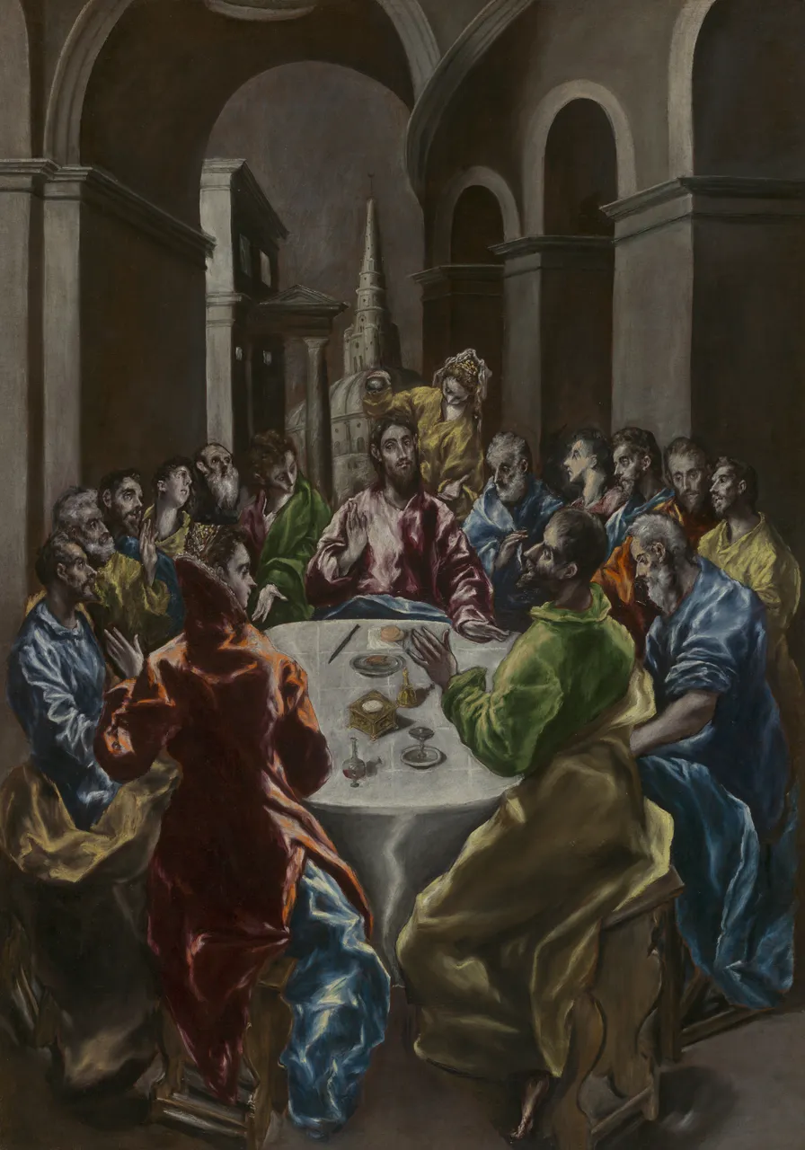 The Feast in the House of Simon by El Greco (Domenikos Theotokopoulos) and Workshop