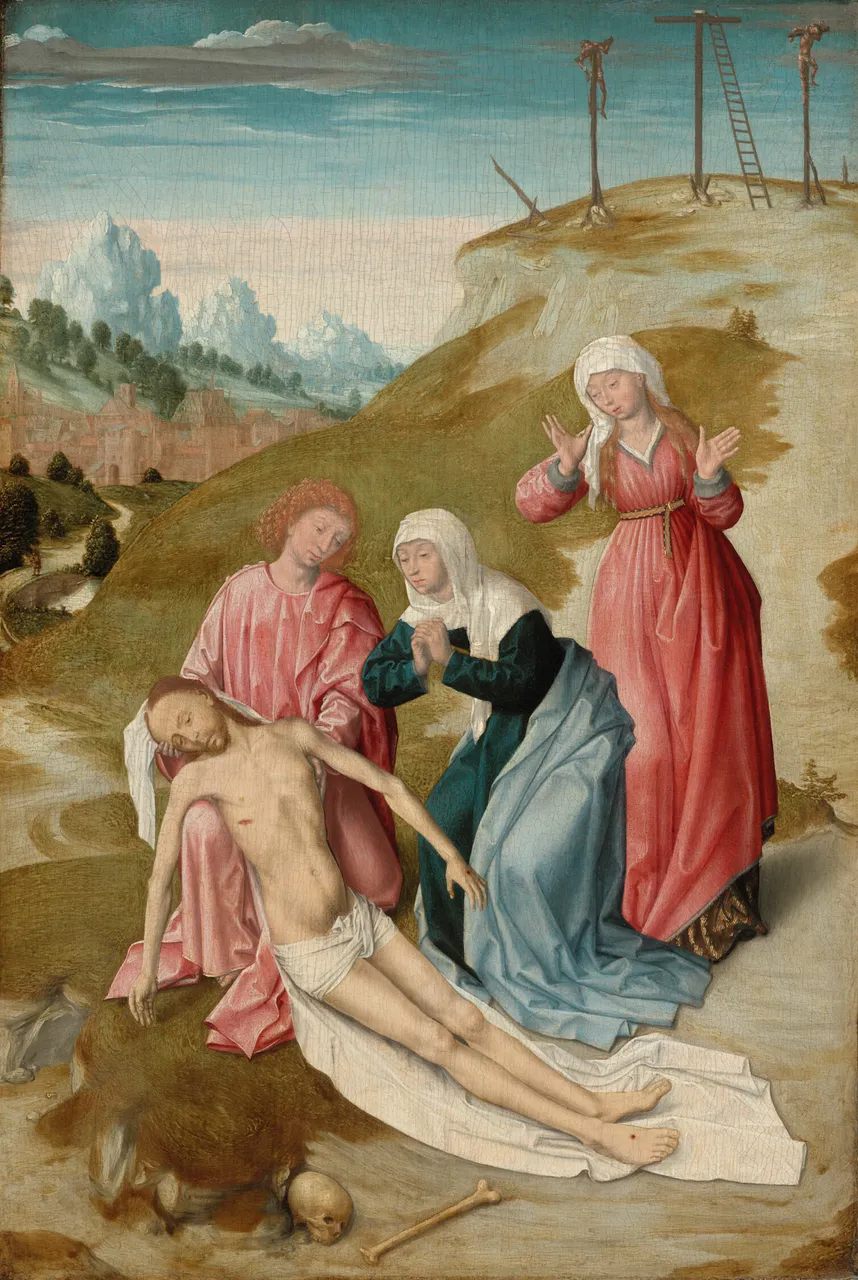 The Lamentation by Netherlandish