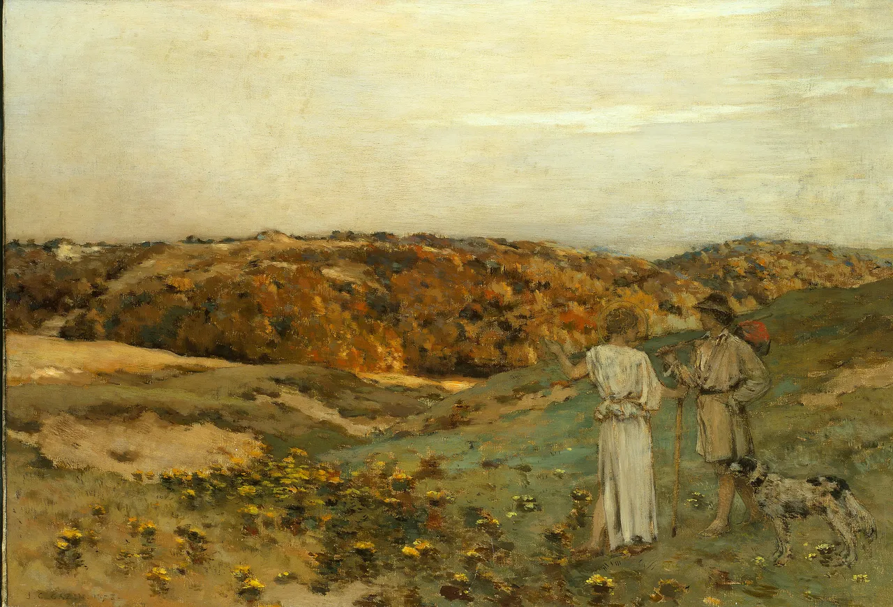 Tobias and the Angel by Jean Charles Cazin