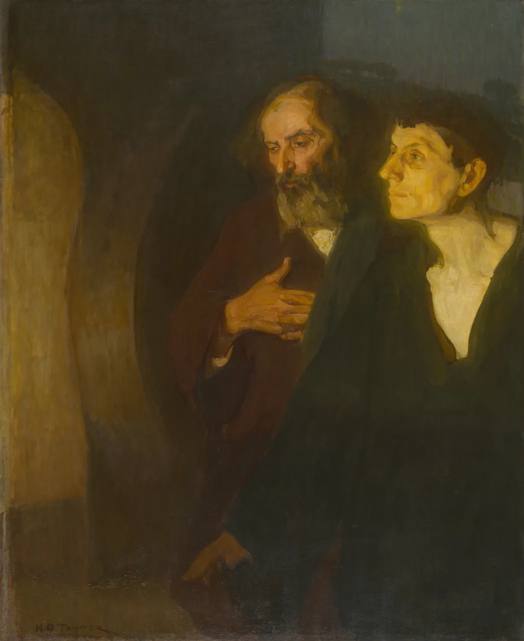 The Two Disciples at the Tomb by Henry Ossawa Tanner - Art Institute of Chicago