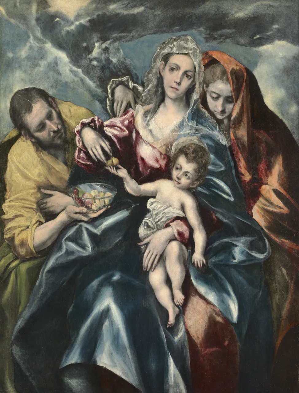 The Holy Family with Mary Magdalen by El Greco - Cleveland Museum of Art