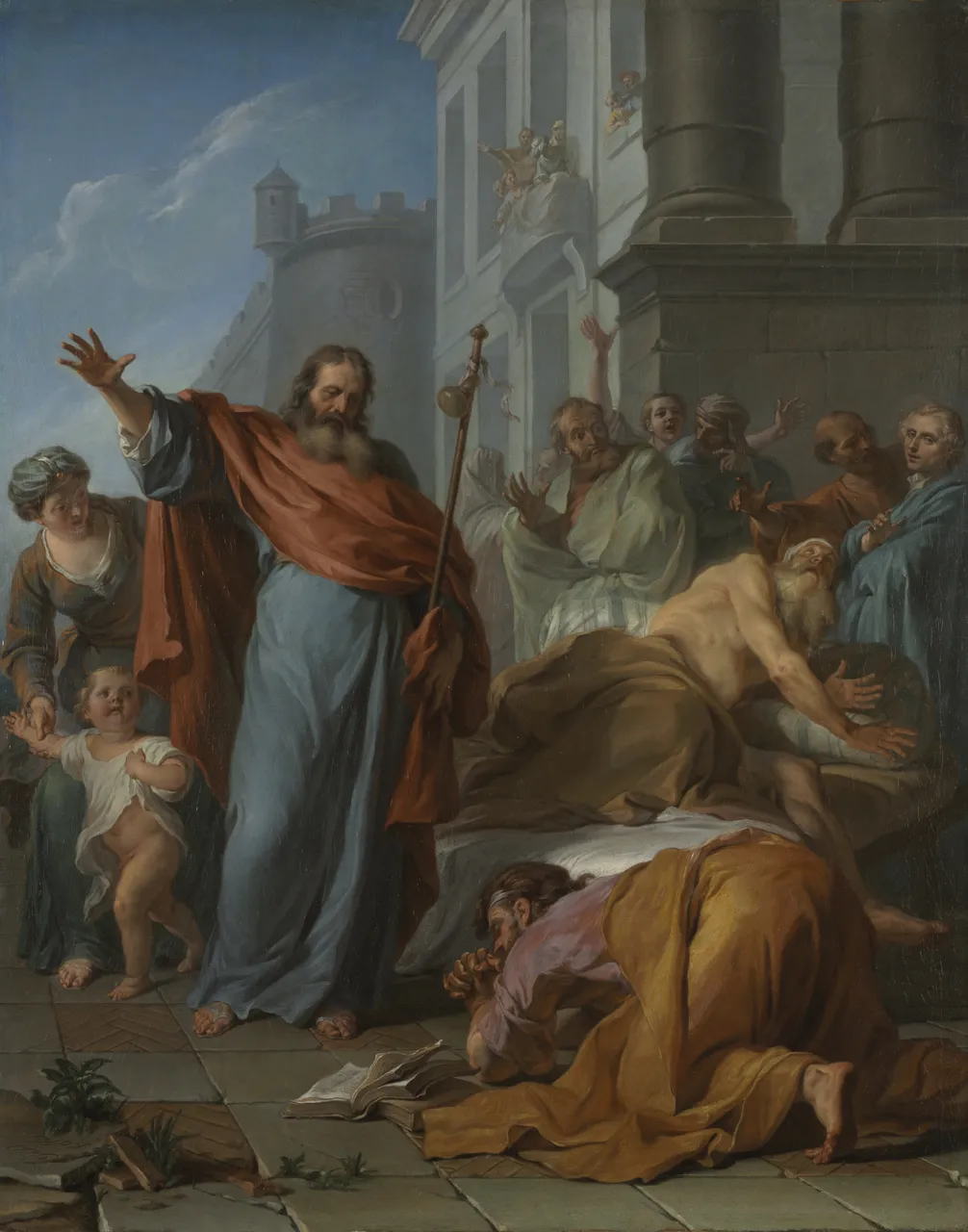 The Miracles of Saint James the Greater by Noël Nicolas Coypel - Cleveland Museum of Art