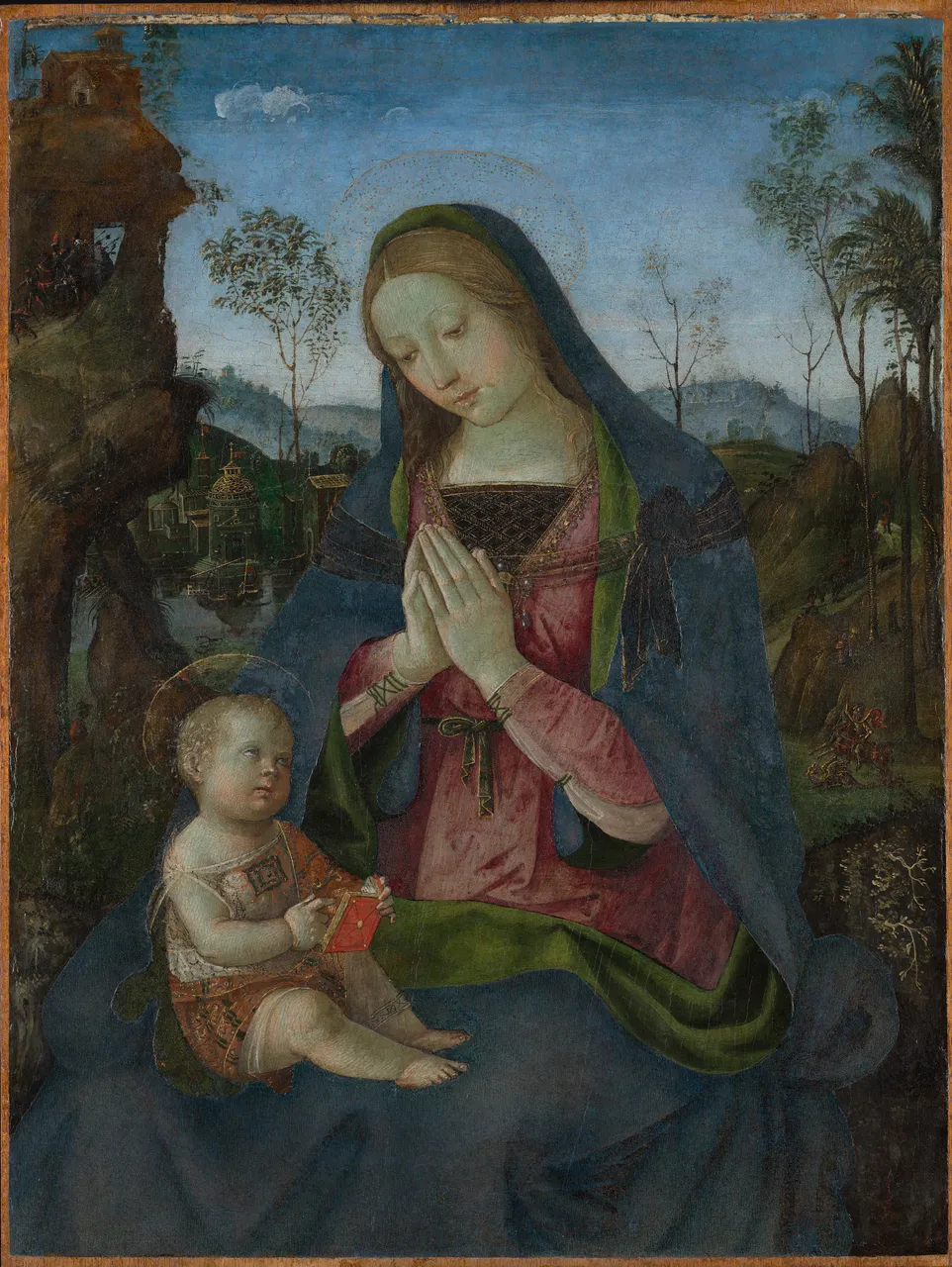 Virgin and Child by Pintoricchio
