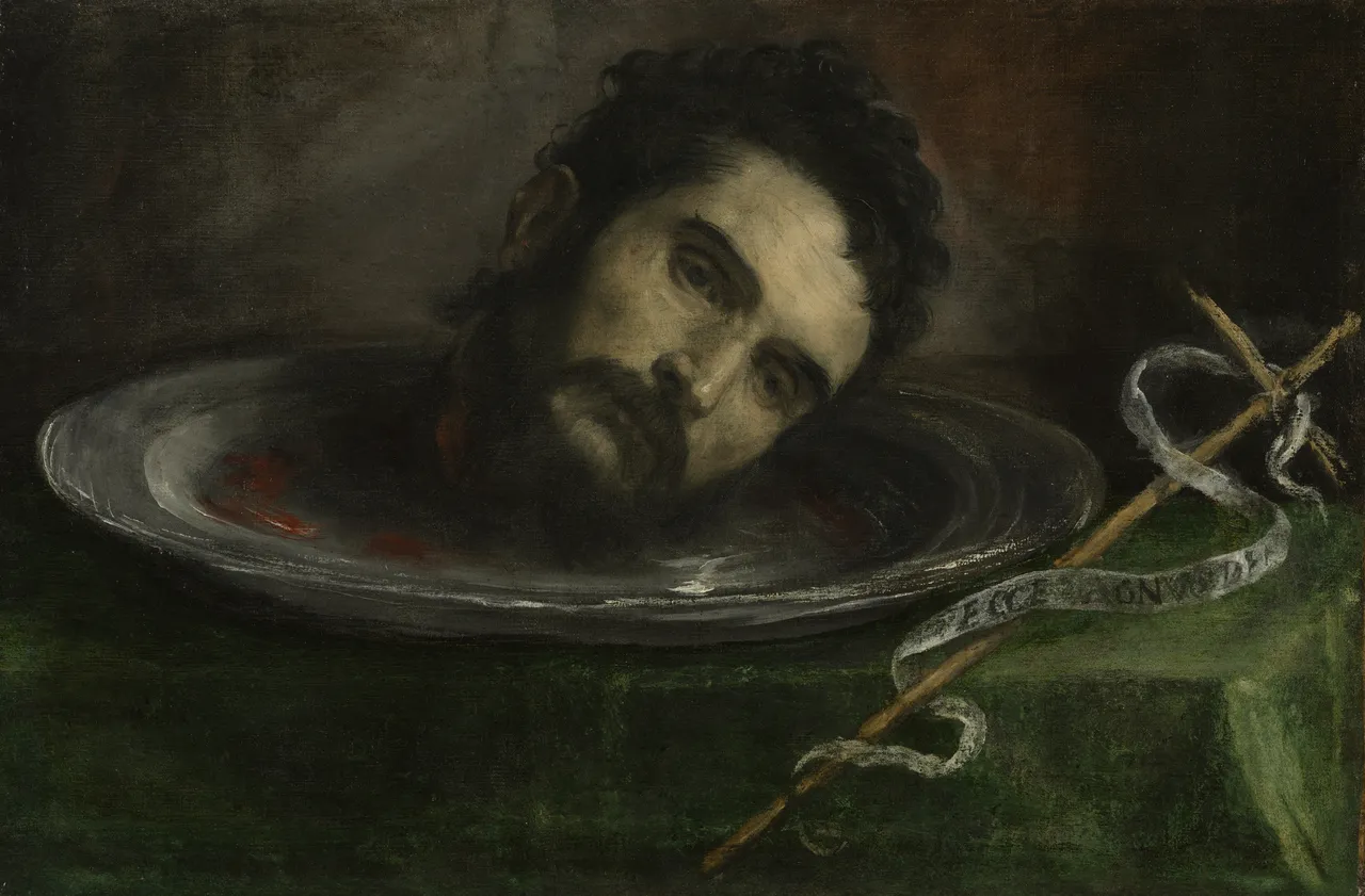 Head of Saint John the Baptist by Unknown Artist