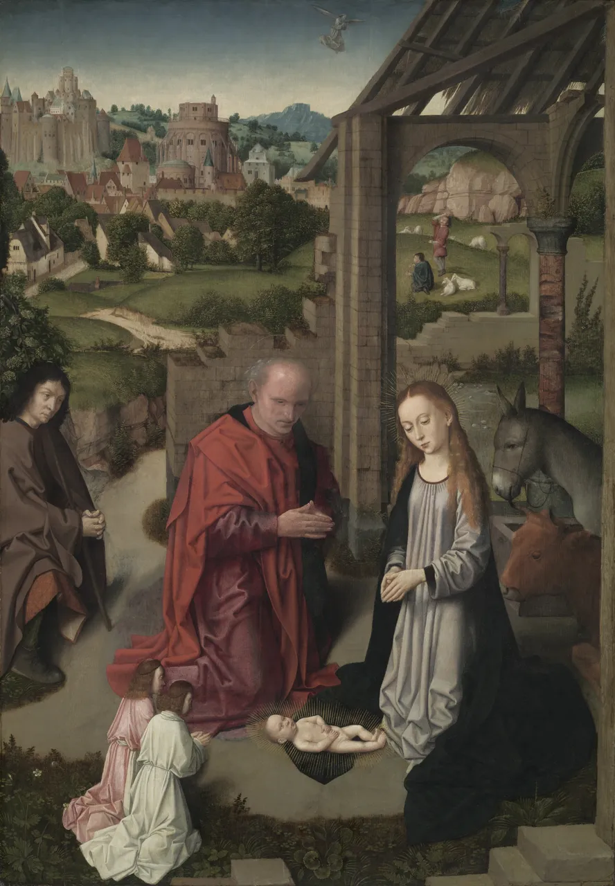 The Nativity by Gerard David