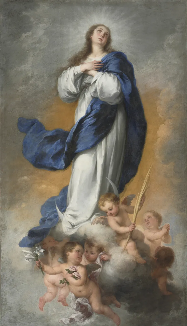 The Immaculate Conception by Bartolomé Estebán Murillo