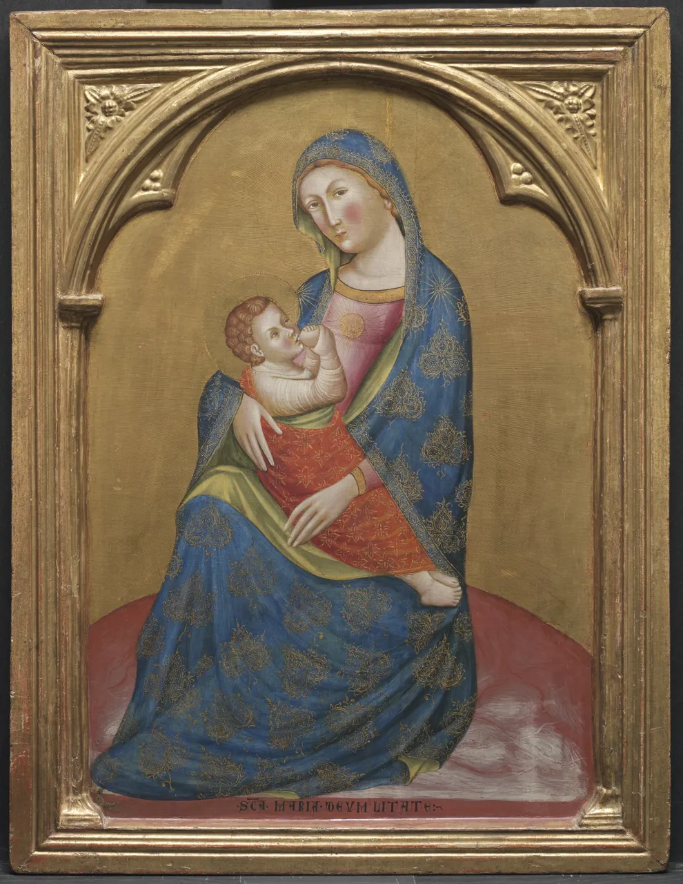 Madonna of Humility by Caterino Veneziano