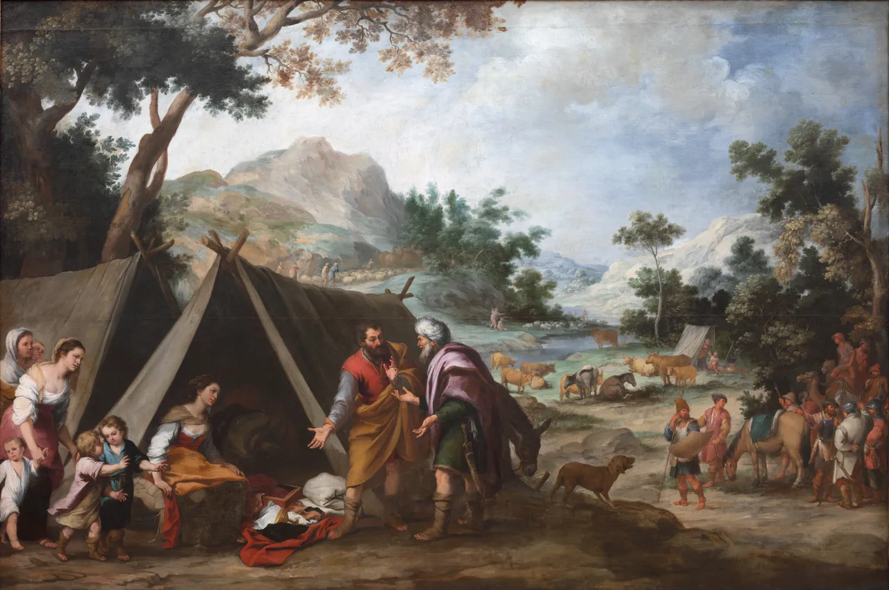 Laban Searching for His Stolen Household Gods by Bartolomé Estebán Murillo
