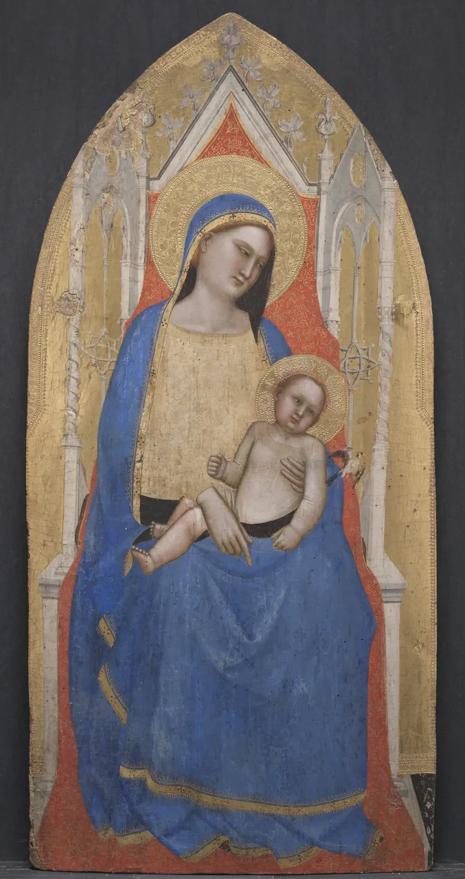 Madonna and Child Enthroned by Master of San Lucchese