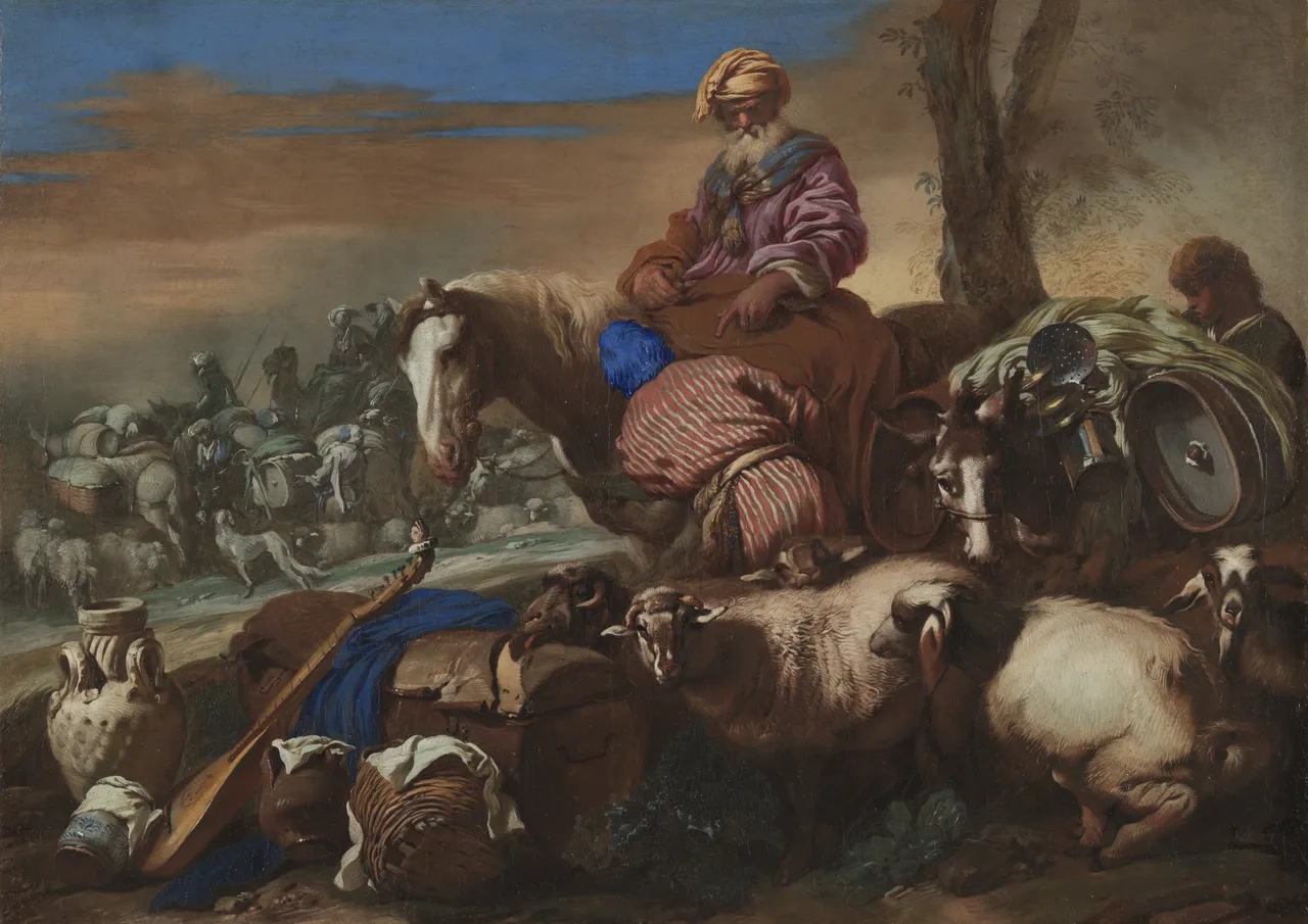 The Oath of Abraham’s Servant by Giovanni Benedetto Castiglione