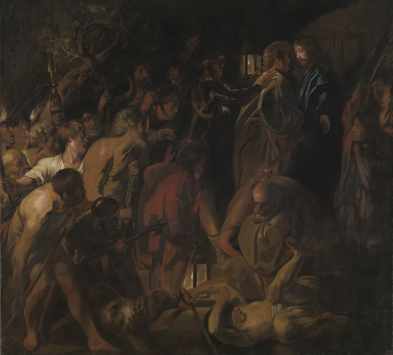 The Betrayal of Christ by Jacob Jordaens