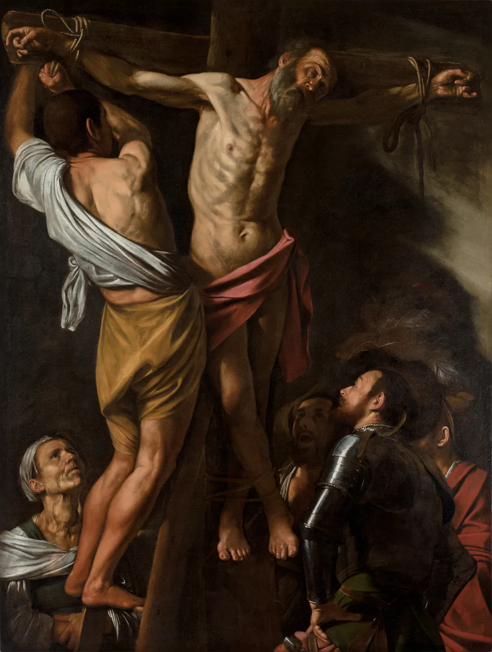 The Crucifixion of Saint Andrew by Caravaggio - Cleveland Museum of Art