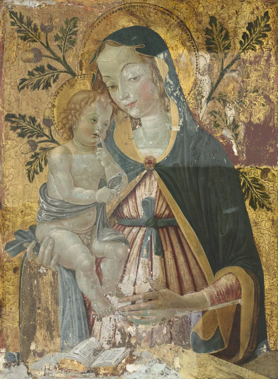 Virgin and Child by Fiorenzo di Lorenzo