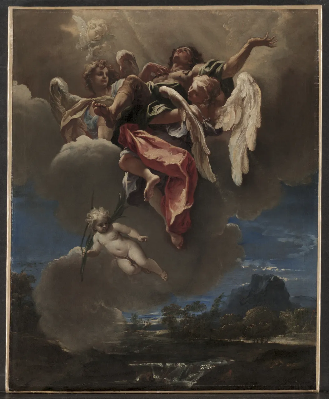 Study for "An Apotheosis of a Saint" (for San Bernardino dei Morti, Milan) by Sebastiano Ricci