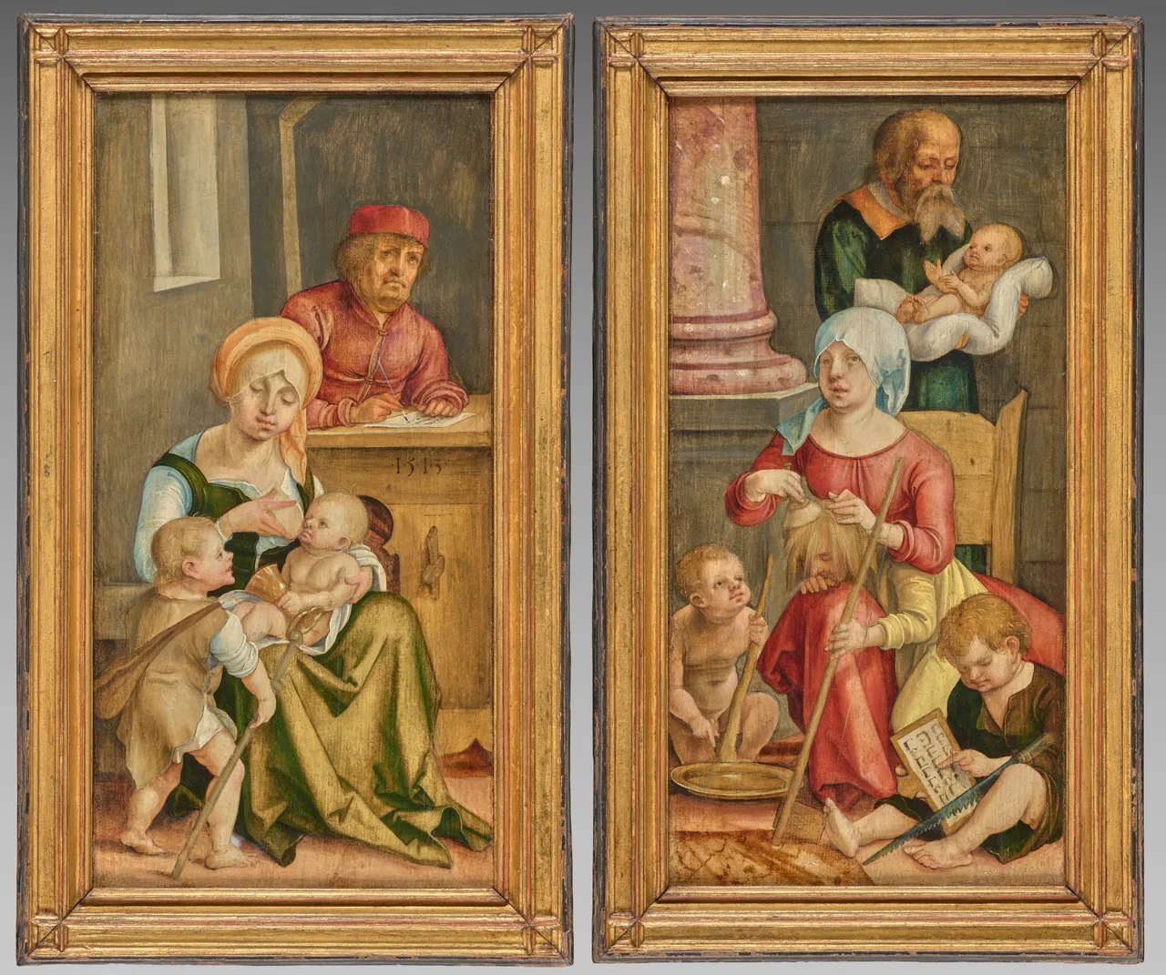 Mary Cleophas and her Family; Mary Salome and her Family by Hans Süss von Kulmbach