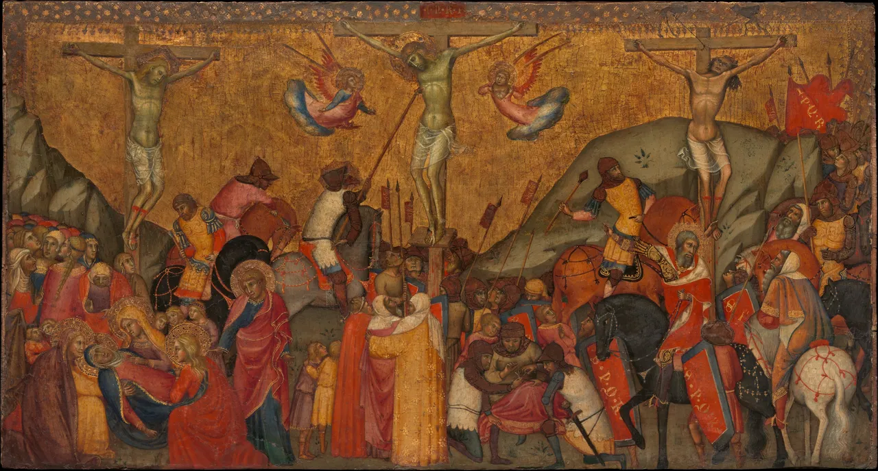 The Crucifixion by Andrea di Bartolo