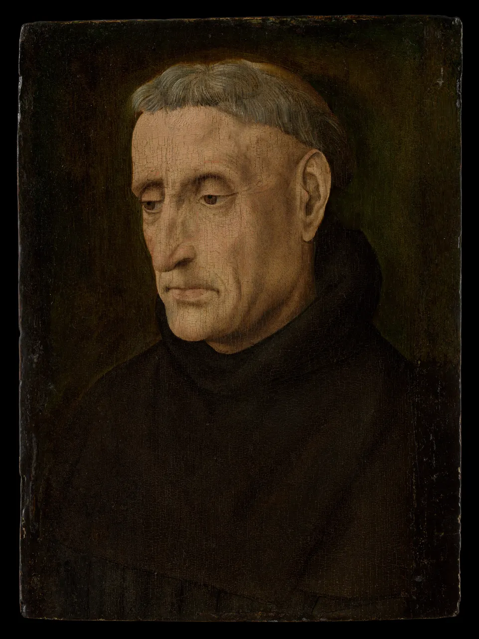 A Benedictine Monk by Hugo van der Goes