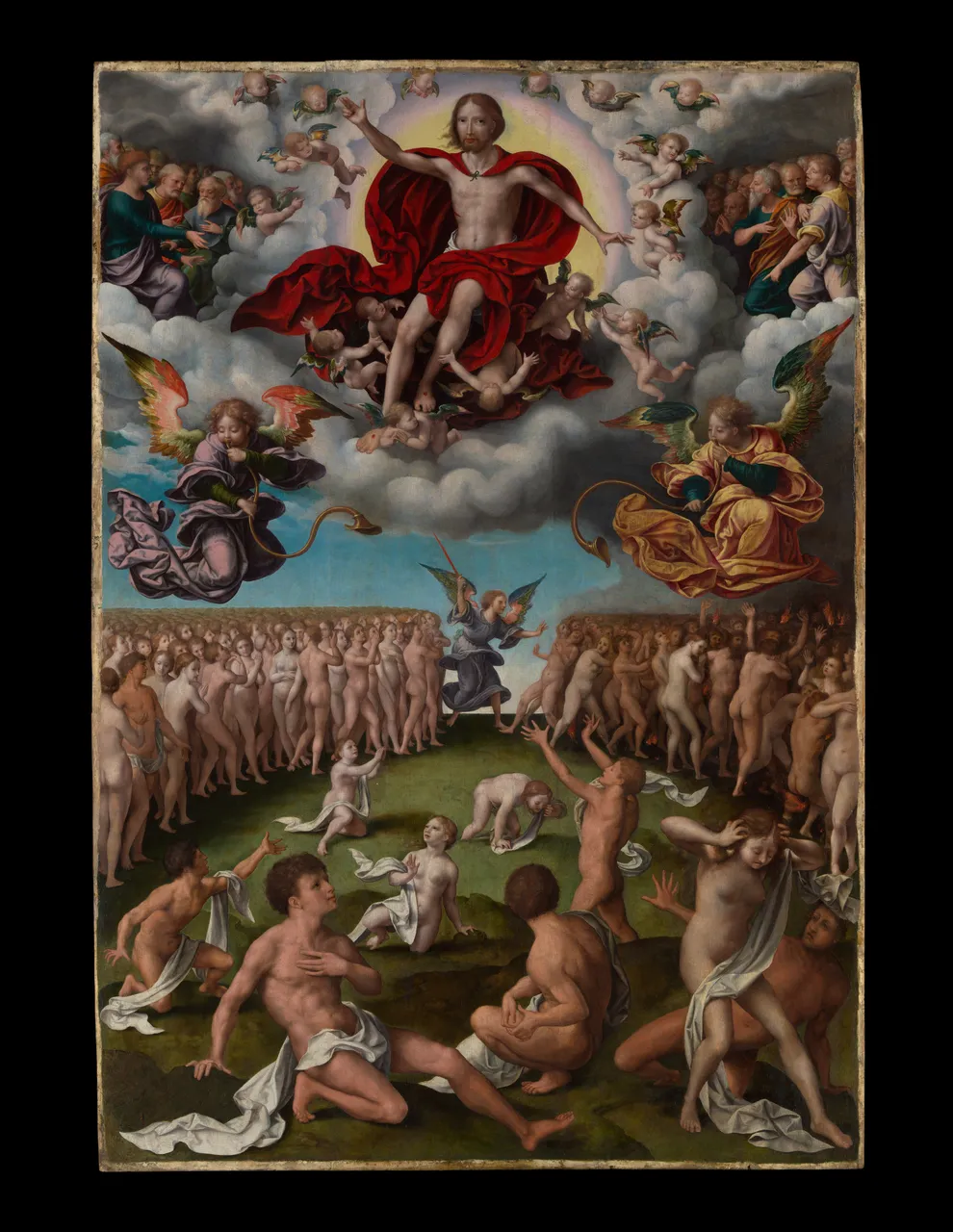 The Last Judgment by Joos van Cleve