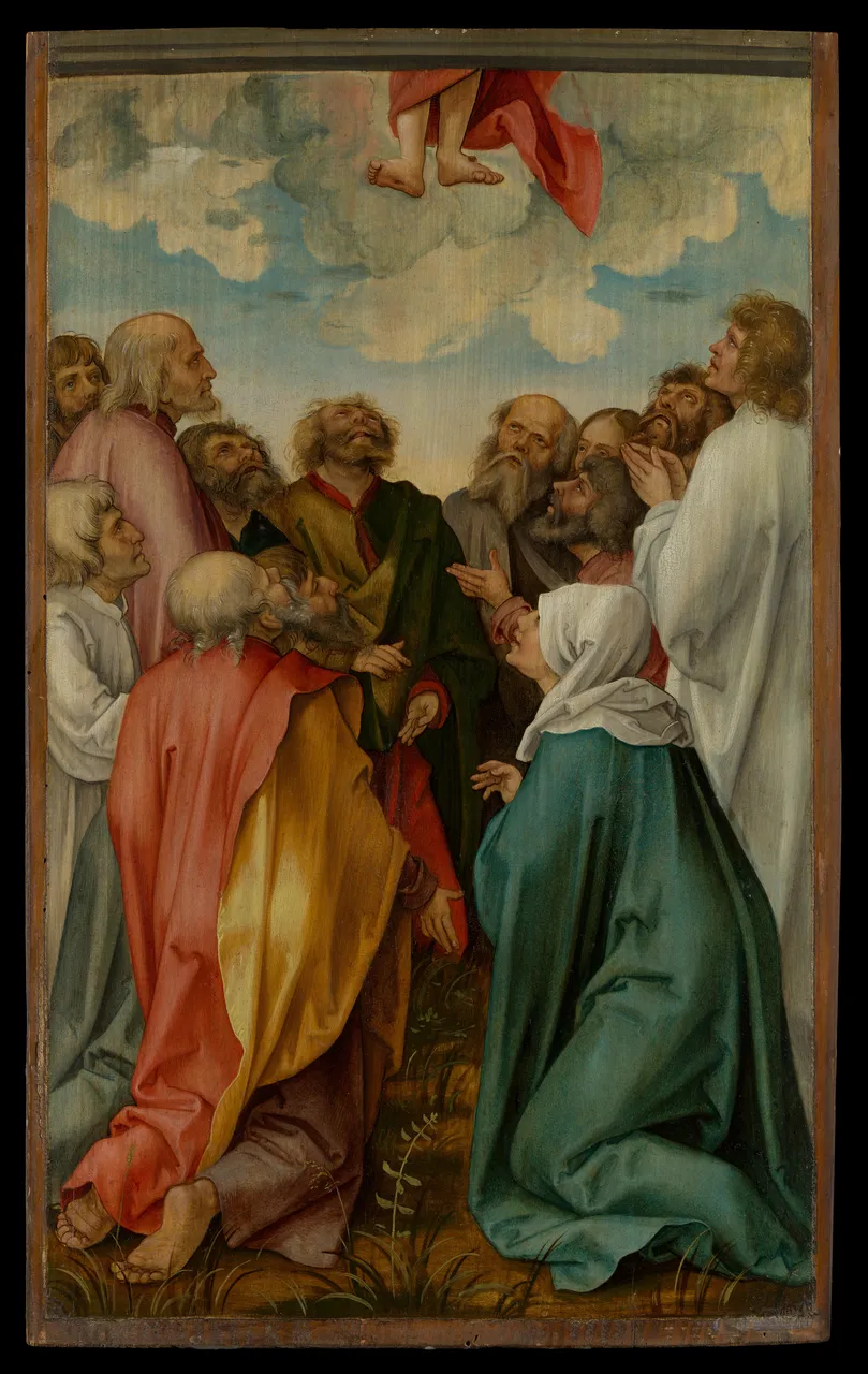 The Ascension of Christ by Hans Süss von Kulmbach
