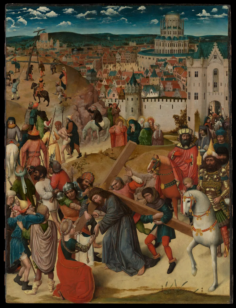 Christ Bearing the Cross by North Netherlandish (Bruges) Painter