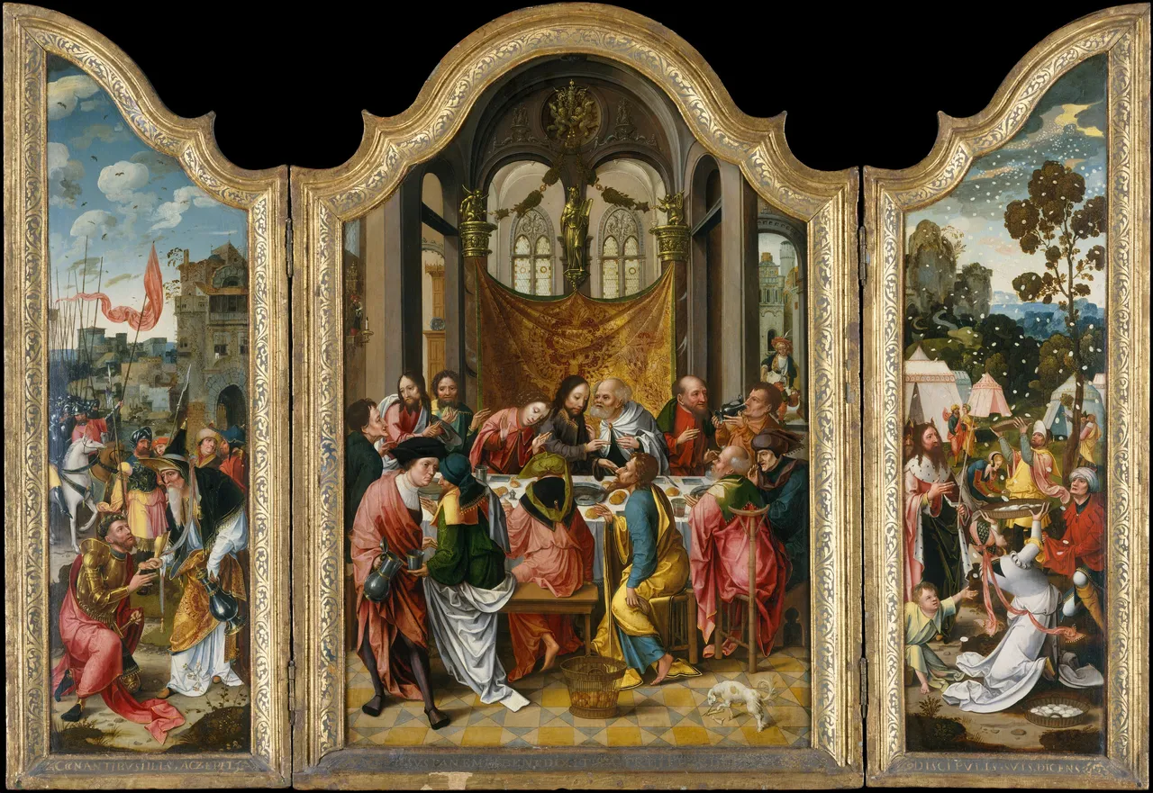 The Last Supper by Netherlandish (Antwerp Mannerist) Painters