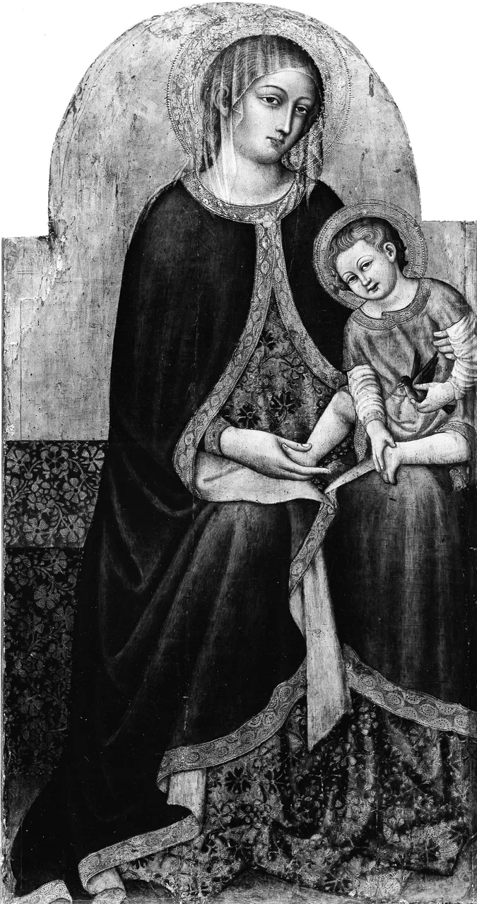 Madonna and Child with Saints by Priamo della Quercia (Priamo del Pietro)