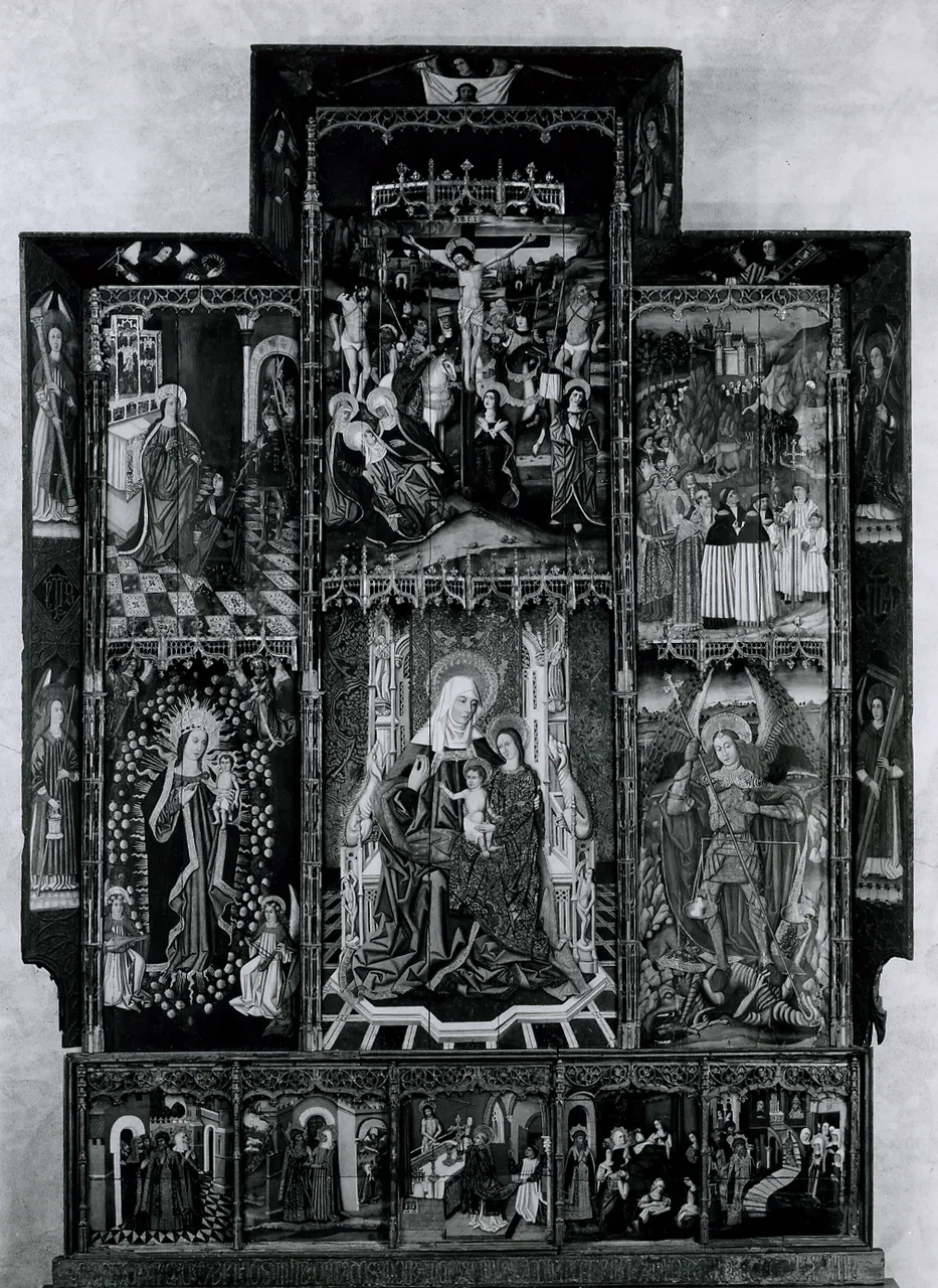 Saint Anne with the Virgin and Child by Unknown Artist